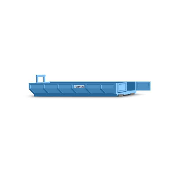8 cbm Abrollcontainer für EPS-/Styropor-Dämmung